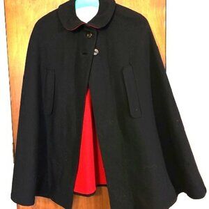 Vintage Wool Nurse Cape